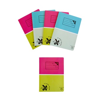 Set 5 bucati Caiet A5 48 file linii basic Pigna Set 5 bucati Caiet A5 48 file linii basic Pigna
