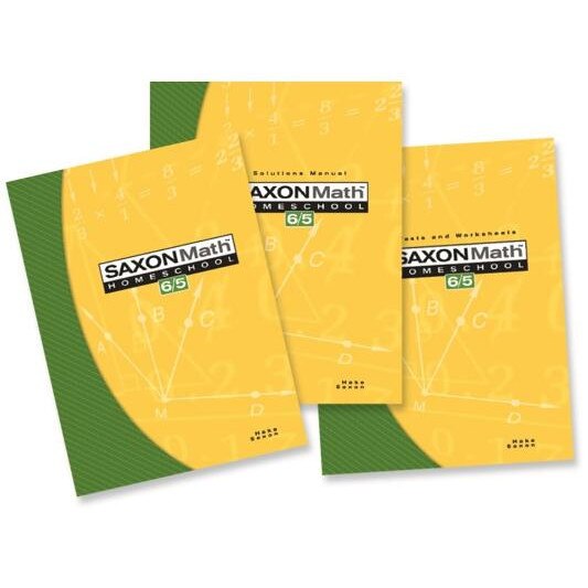 Saxon Math 65 Home Study Kit Third Edition Components Only, Hake (Author)