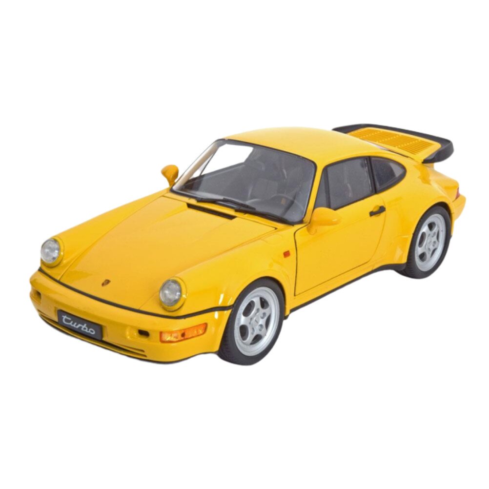 Macheta auto Porsche 964 Turbo (1989) 1:18 Welly