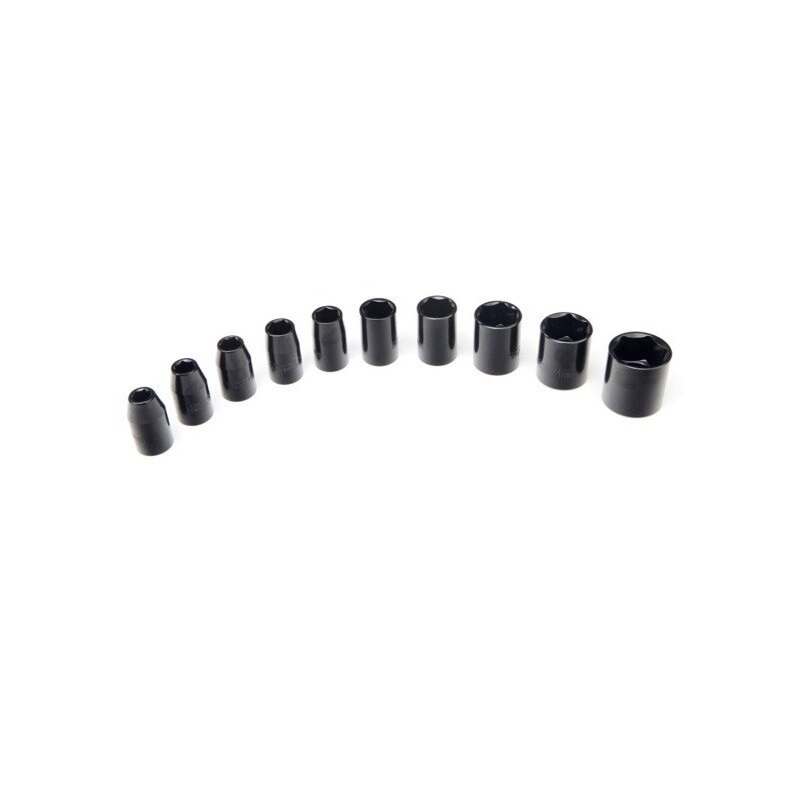 Set 10 tubulare de impact scurte 1/2 (12.5mm)