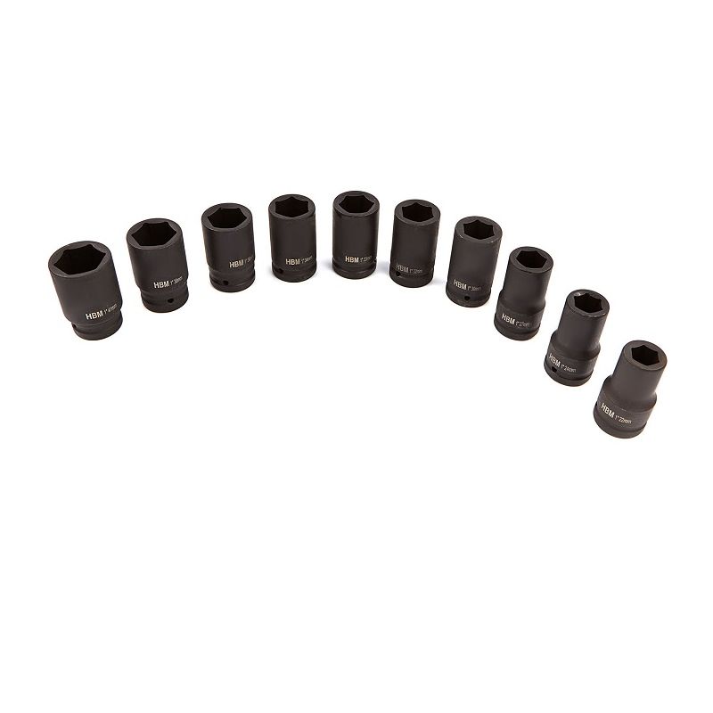 Trusa cu 10 tubulare de impact 1 tol