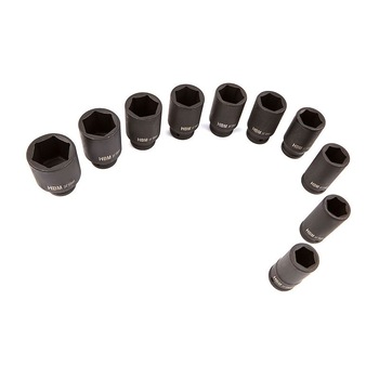 Trusa cu 10 tubulare de impact 3/4 Trusa cu 10 tubulare de impact 3/4