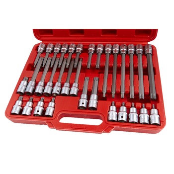 Trusa cu imbusuri HBM tip torx 1/2 , 32 buc Trusa cu imbusuri HBM tip torx 1/2 , 32 buc