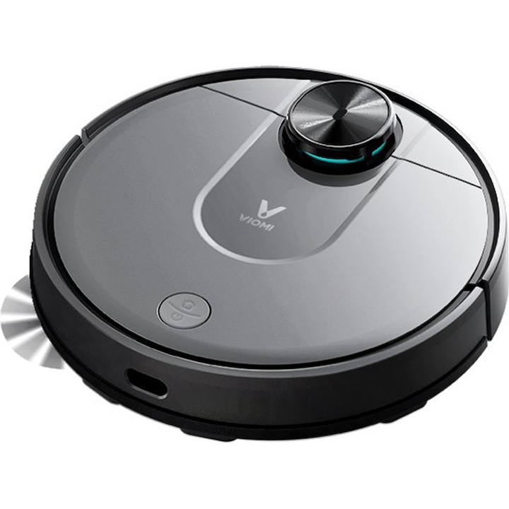 Робот прахосмукачка Robot Viomi V2, функция Моп, WiFi, App Control, Лазер, Филтър Hepa, Черен
