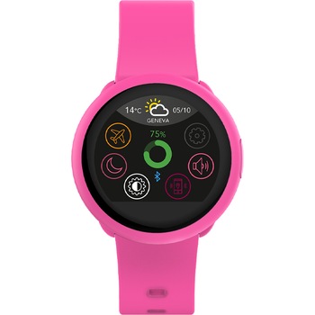 Smartwatch MyKronoz ZeRound 3 Lite Rezistent la apa IP67, Optical HR, Roz Smartwatch MyKronoz ZeRound 3 Lite Rezistent la apa IP67, Optical HR, Roz