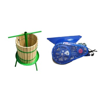 Oferta Zdrobitor de struguri Electric Micul Fermier + Teasc pentru struguri 40L Oferta Zdrobitor de struguri Electric Micul Fermier + Teasc pentru struguri 40L