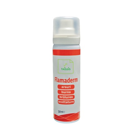 Spray Cu Hidrogel Steril Pentru Prim Ajutor In Cazul Arsurilor Minore Flamaderm 50 Ml Emag Ro