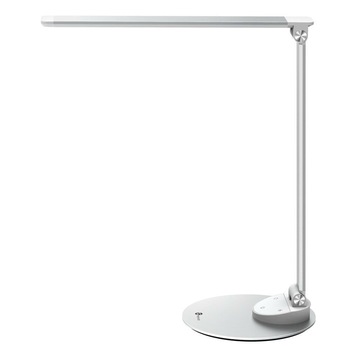 Lampa LED de birou TaoTronics TT-DL19, control touch, USB, 9W, 400 lm, 42 cm, Argintiu Lampa LED de birou TaoTronics TT-DL19, control touch, USB, 9W, 400 lm, 42 cm, Argintiu