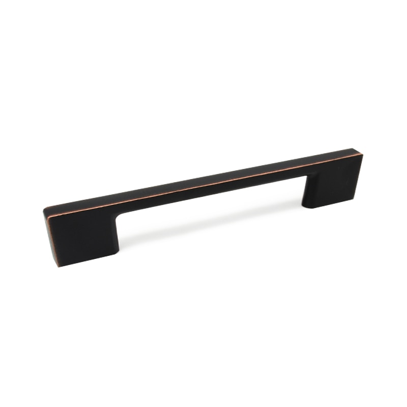 Maner pentru mobilier cupru antic, L 193 mm / C 160 mm material ZnAl
