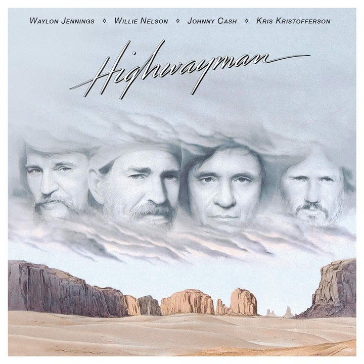 The Highwaymen (Johnny Cash/ Willie Nelson/ Waylon Jennings/ Kris Kristofferson)-Highwayman-CD