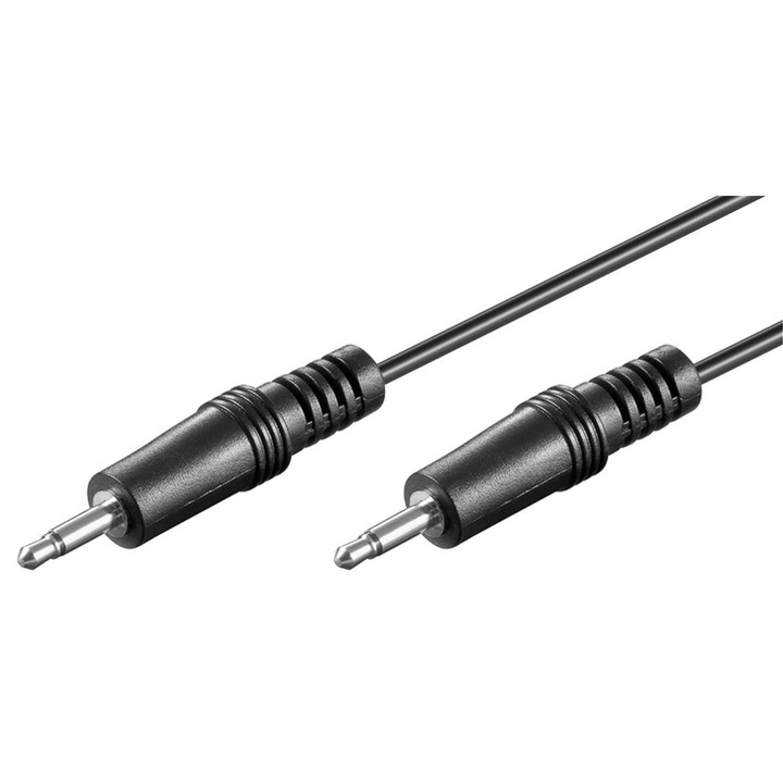 Кабел конектор Jack 3.5mm мъжко - Jack 3.5mm мъжко 1.5m, Goobay
