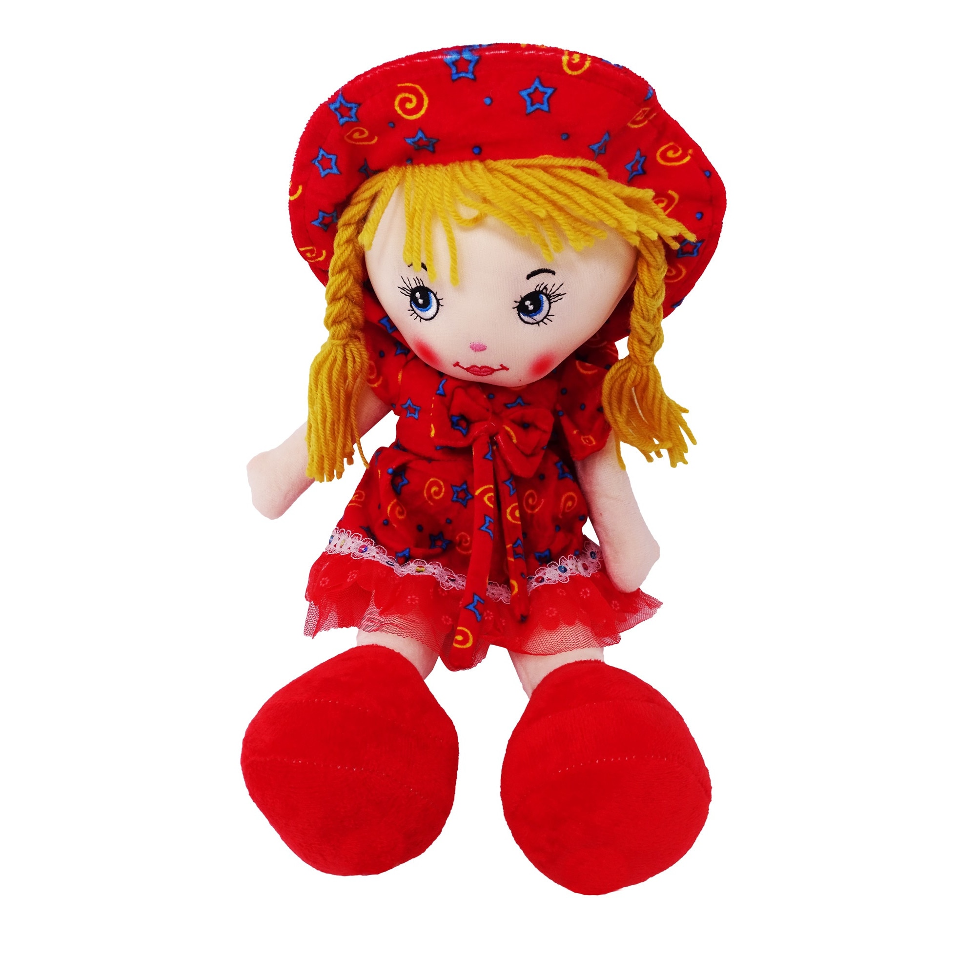 Papusa de Plus, Rochita cu Tulle, SALAMANDRA KIDS®, Rosie