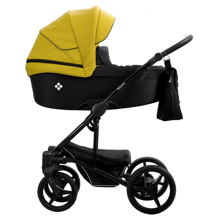 Бебешка количка 2в1 Bebetto Torino 09 Black
