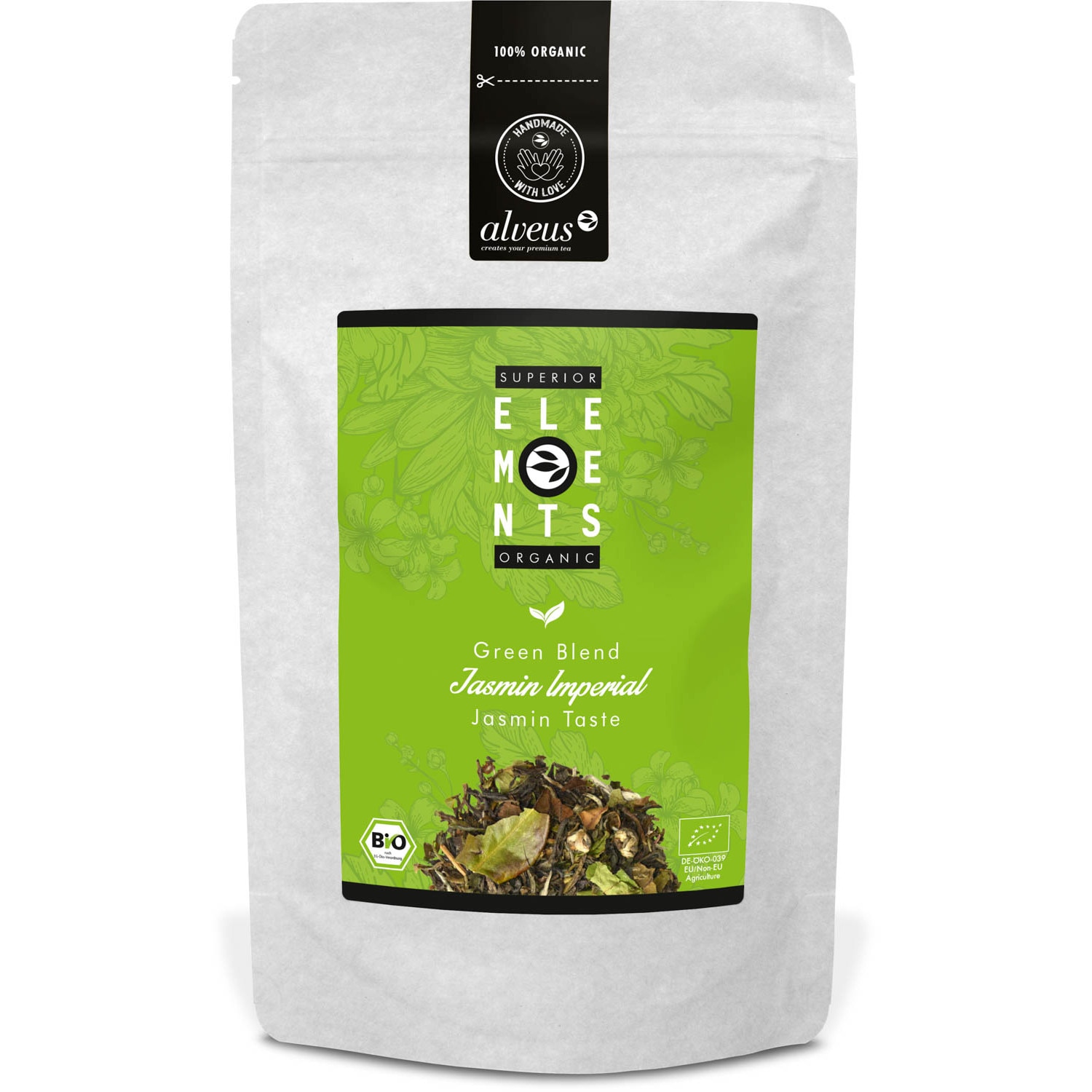 Ceai din plante BIO - Jasmin Imperial, punga 100 g