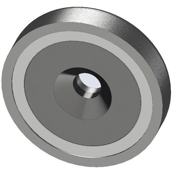 Magnet oala neodim 32mm cu orificiu Magnet oala neodim 32mm cu orificiu