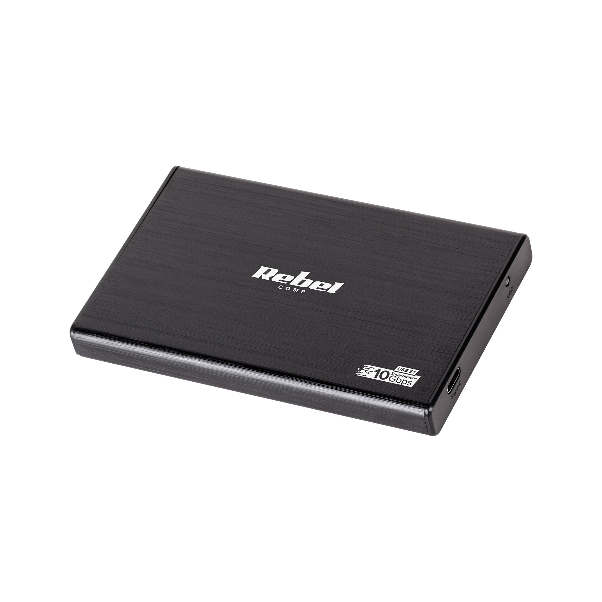 Rack aluminiu 2.5 SATA USB Tip C 3.0 Rebel Comp