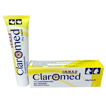 CLAROMED gel oftalmic cu acid hialuronic Tub 30 Grame CLAROMED gel oftalmic cu acid hialuronic Tub 30 Grame