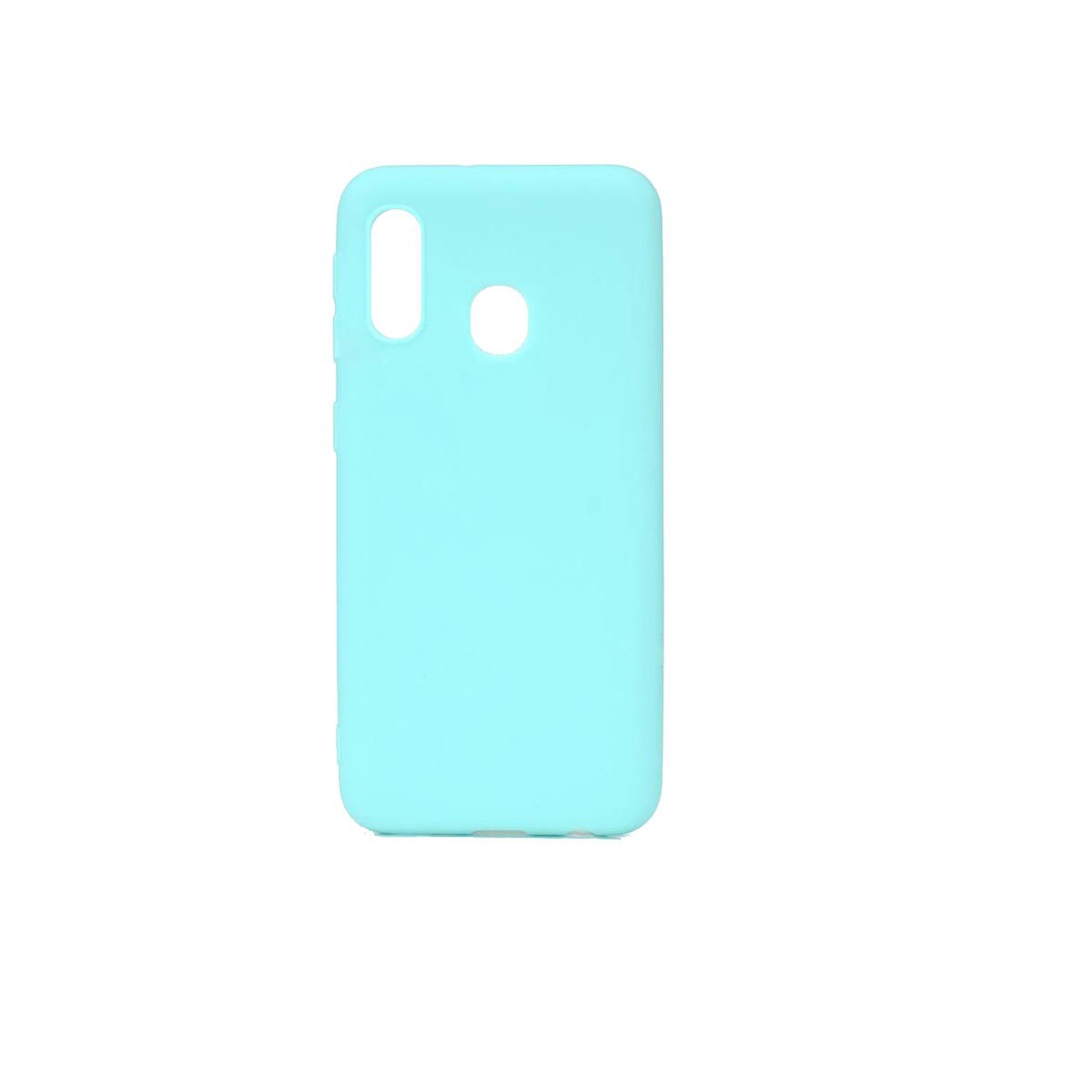 Capac Protectie Spate Mobiama Tpu Soft Pentru Samsung Galaxy A20e - Albastru Deschis