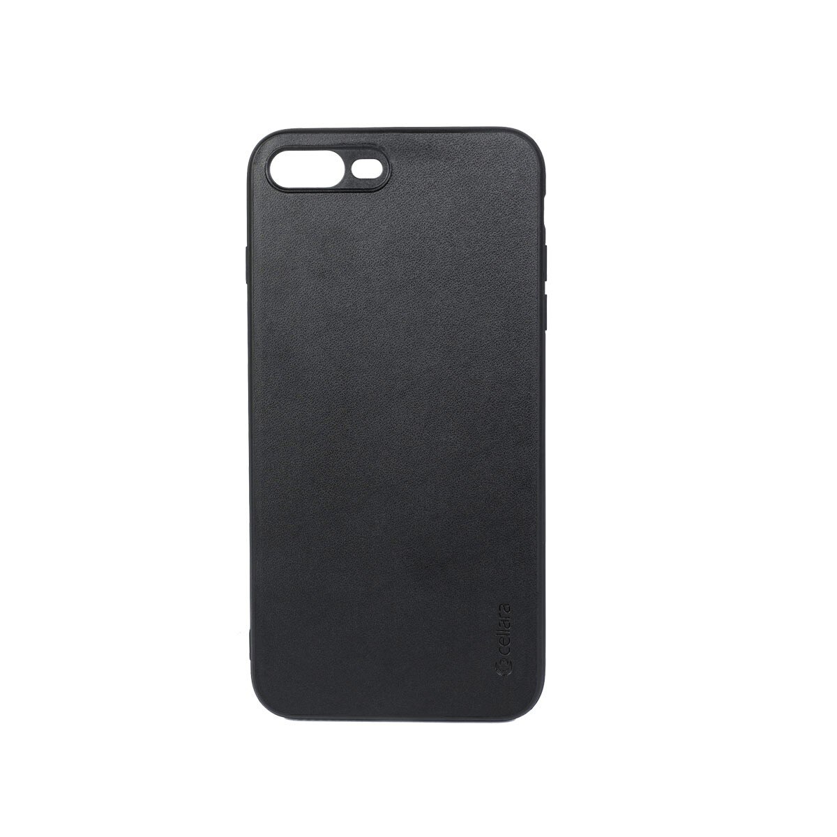 Capac Protectie Spate Cellara Colectia Signature Pentru iPhone 7 Plus/8 Plus - Negru