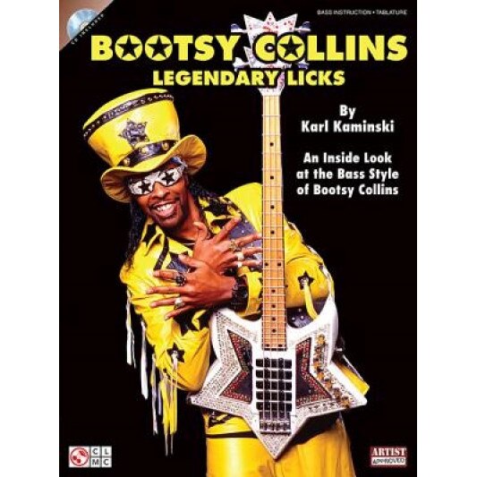 Bootsy Collins Legendary Licks: An Inside Look at the Bass Style of Bootsy Collins [With CD (Audio)], Karl Kaminski (Author)