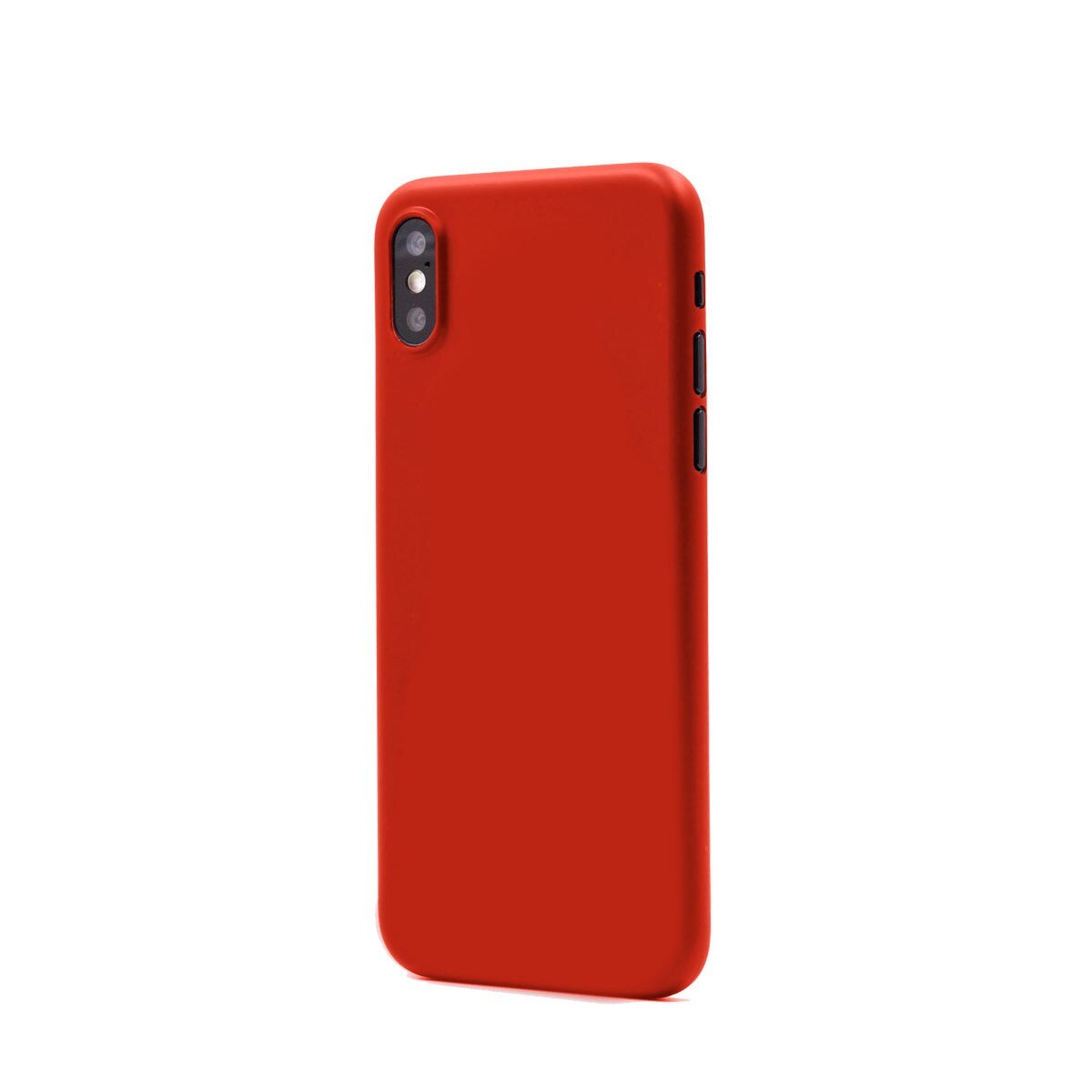 Capac Protectie Spate Cellara Colectia Thin Pentru iPhone Xs - Rosu