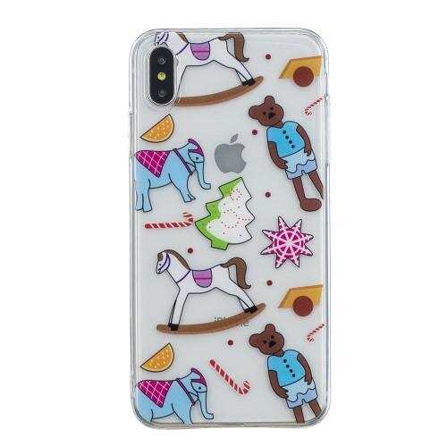 Carcasa Husa Apple iPhone XS Max model Toys, Antisoc + Folie sticla securizata Apple iPhone XS Max Tempered Glass Viceversa