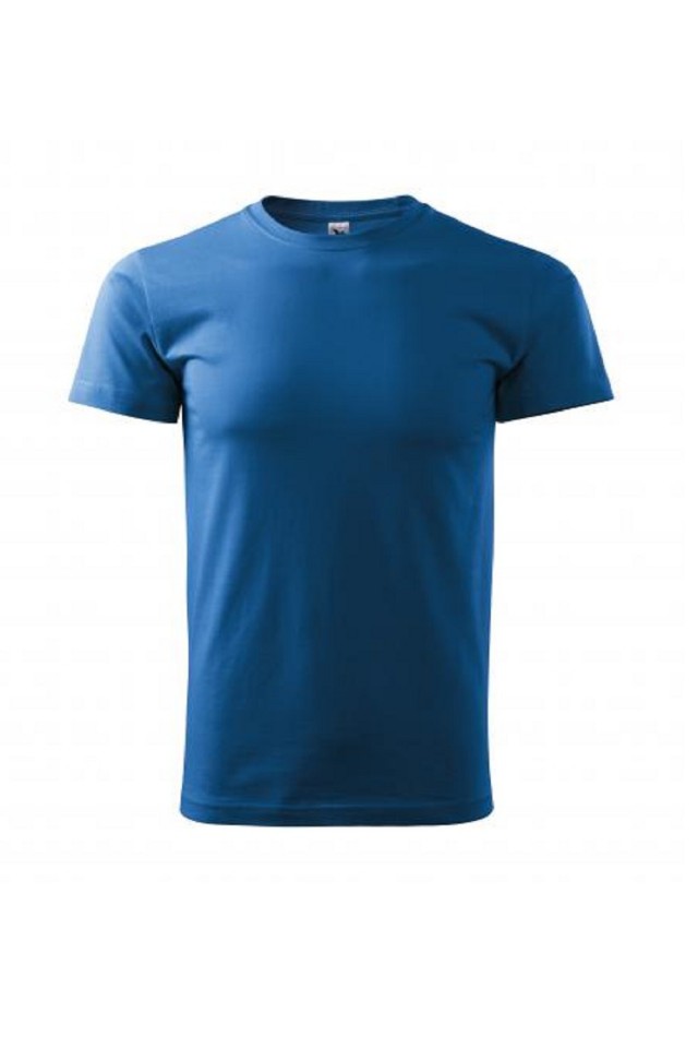 Tricou pentru barbati, albastru azuriu,129-14, Albastru