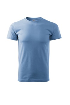 Tricou pentru barbati, albastru deschis,129-15, Albastru Tricou pentru barbati, albastru deschis,129-15, Albastru