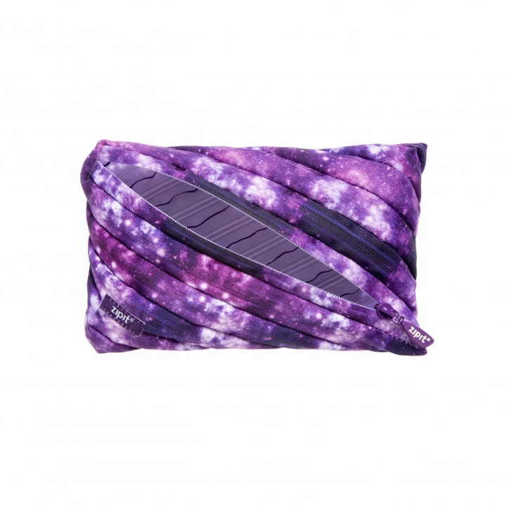 Penar ZIPIT Fresh, Unisex, imprimeu cu galaxie, Violet