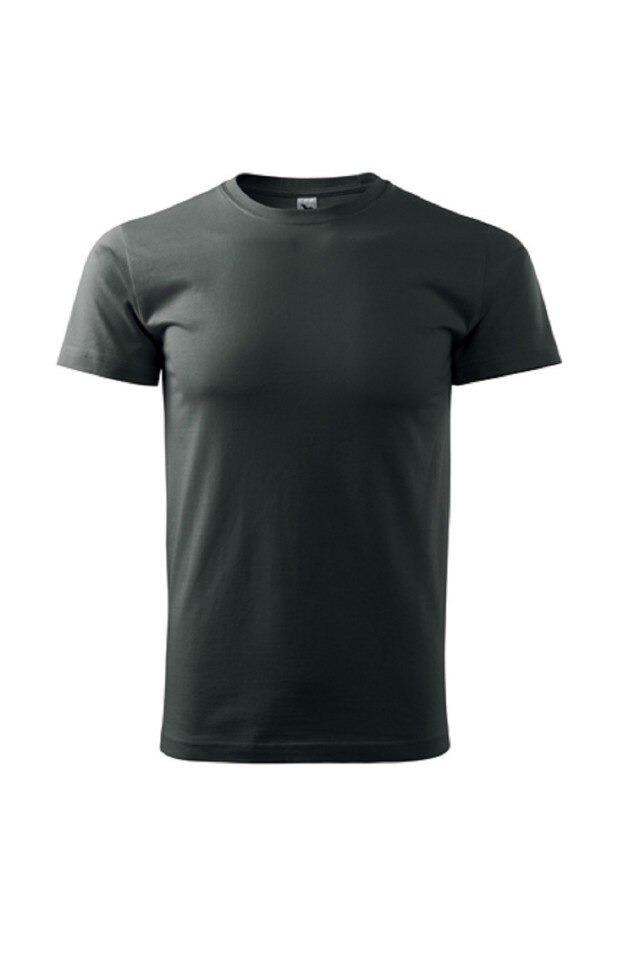 Tricou pentru barbati, gri ardezie , 129-67, Gri