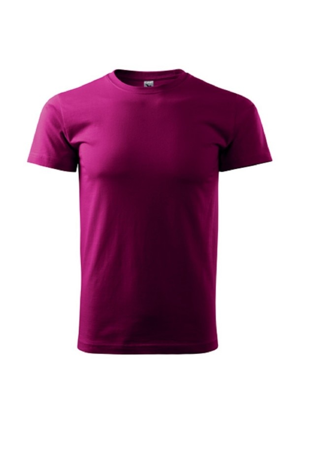Tricou pentru barbati, rosu fucsie , 129-49, Rosu