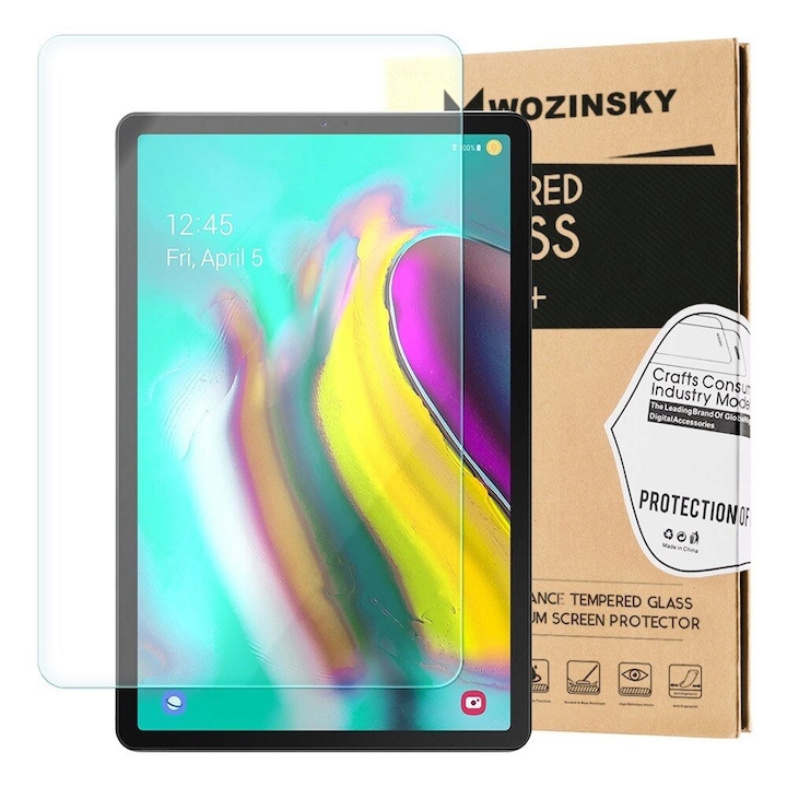 Wozinsky 9H защитно фолио за стъкло за Samsung Galaxy Tab S5e 2019, T715 / T720, 10.5", прозрачно
