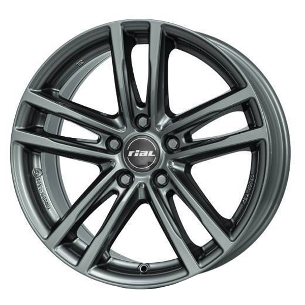 Janta aliaj RIAL X10 707 Gun Metal 7,0x17 5x112 ET47