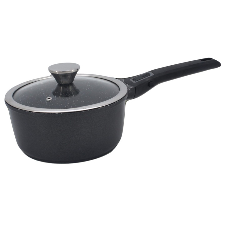 Cratita din aluminiu 2.5L Zephyr, 20cm, inductie, cu maner detasabil