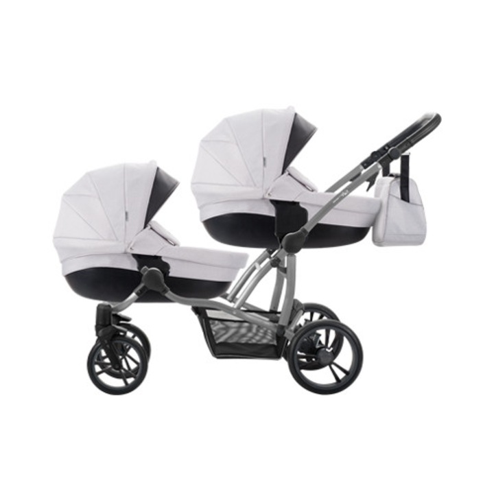 Бебешка количка за близнаци Bebetto 42 цвят 03 - рама Графит