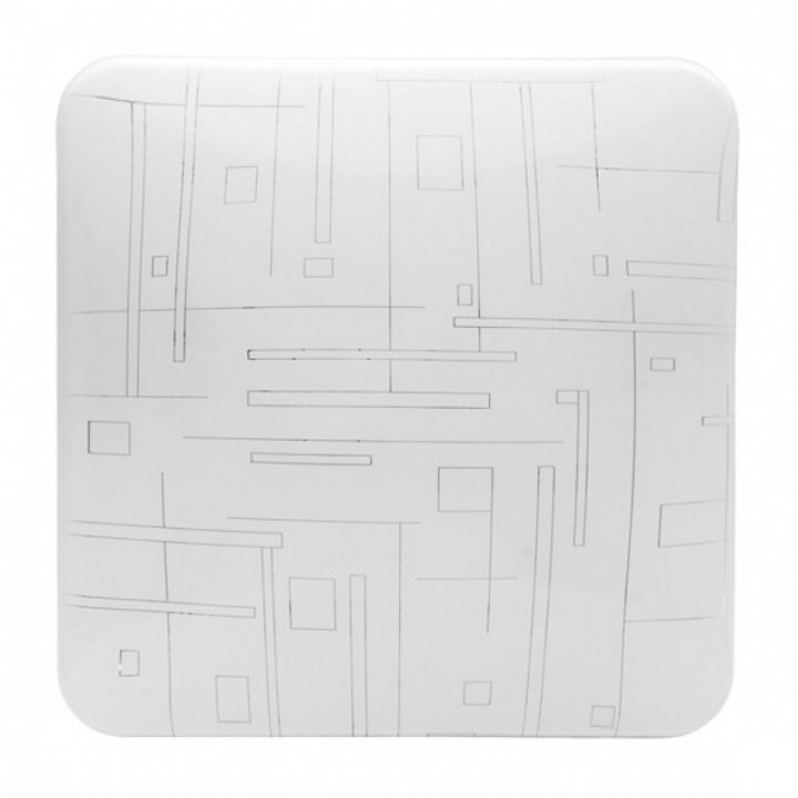 Aplicа plafoniera, Ultralux SPLDS1242 , patrata, Led, 12W, IP20, 4200K, 220V, lumina alb naturala