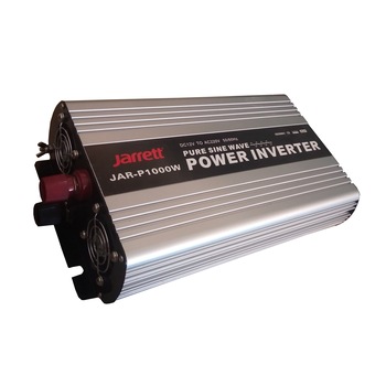 Invertor de curent alimentare 12V - 220 V , 1000W , unda sinusoidala Sinus Pur , conectori 2 x priza shuko , 1 x Usb Invertor de curent alimentare 12V - 220 V , 1000W , unda sinusoidala Sinus Pur , conectori 2 x priza shuko , 1 x Usb
