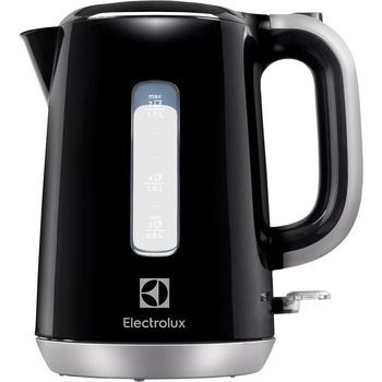 Fierbator Electrolux EEWA3300, 2200 W, 1.7 l, Negru/Argintiu Fierbator Electrolux EEWA3300, 2200 W, 1.7 l, Negru/Argintiu