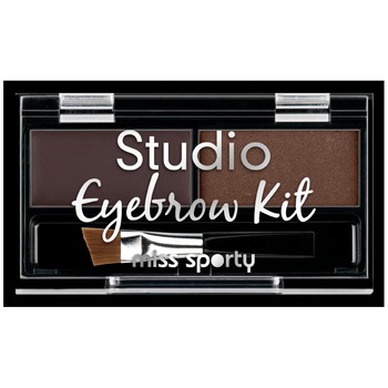 Paleta de farduri pentru sprancene Miss Sporty Studio Eyebrow Brown, 2.4 g Paleta de farduri pentru sprancene Miss Sporty Studio Eyebrow Brown, 2.4 g