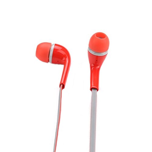 Casti audio In-ear F&D E210, Microfon, Red