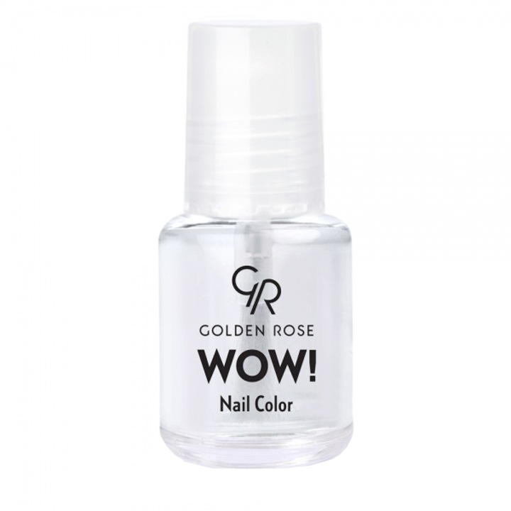 Lac unghii Golden Rose WOW CLEAR, 6 ml