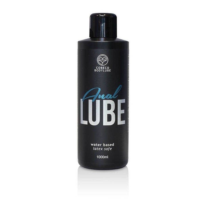 Анален лубрикант Cobeco Anal Lube, На водна основа, 1000 мл