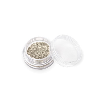 Pulverizati margele 0,8mm #001 Silver Pulverizati margele 0,8mm #001 Silver