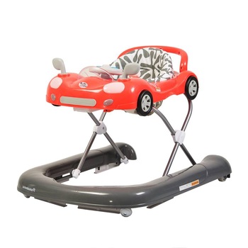 Premergator Reglabil in 3 Trepte NOVOKIDS™ Super Car , roti silentioase, Masinuta, Pliabil, 8 Roti, Cu Melodii si lumini, Cu Volan, Rosu Premergator Reglabil in 3 Trepte NOVOKIDS™ Super Car , roti silentioase, Masinuta, Pliabil, 8 Roti, Cu Melodii si lumini, Cu Volan, Rosu