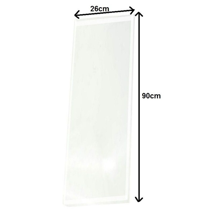 Folie pentru cabina de sablat 96 x 26 cm, SelTech