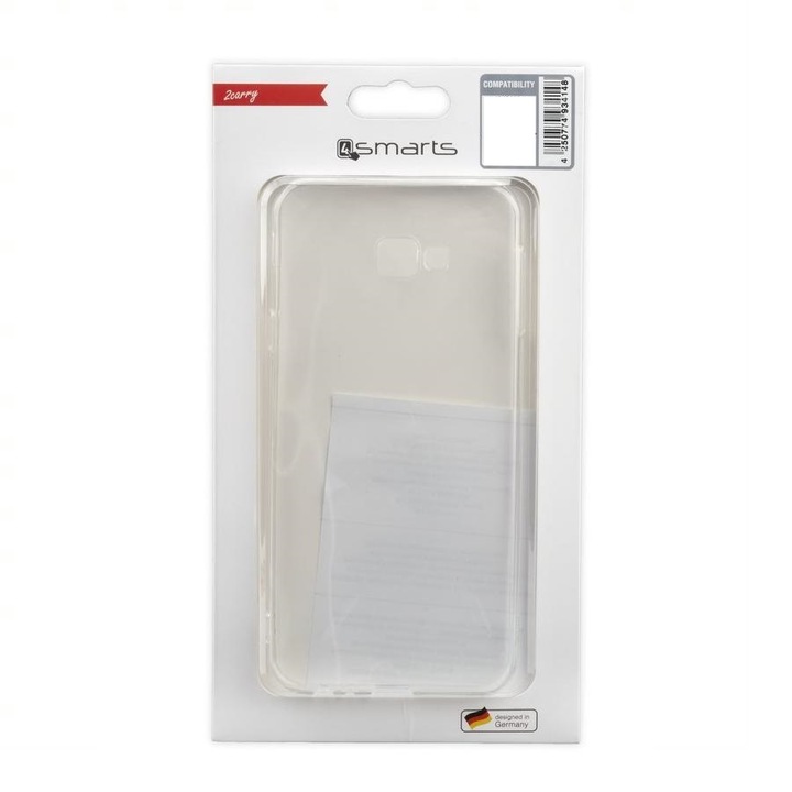 4smarts Soft Cover Invisible Slim - тънък силиконов кейс за Huawei P Smart Z (прозрачен)