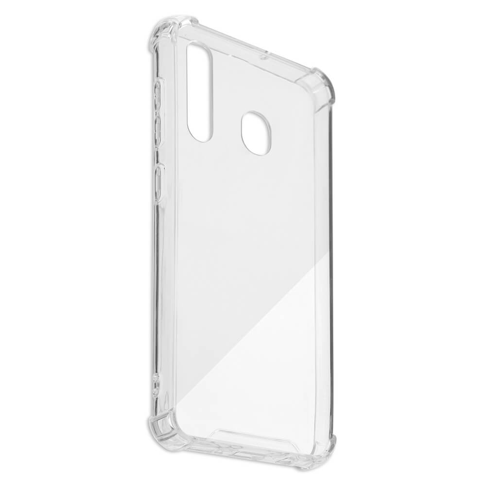 Husa hibrida rezistenta la socuri 4smarts Ibiza, pentru Samsung Galaxy A20, transparent