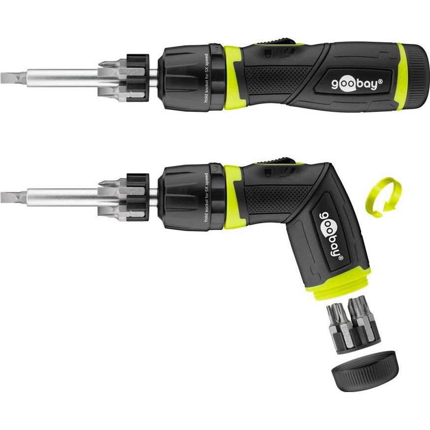 Set surubelnita cu clichet Goobay cu 12 biti