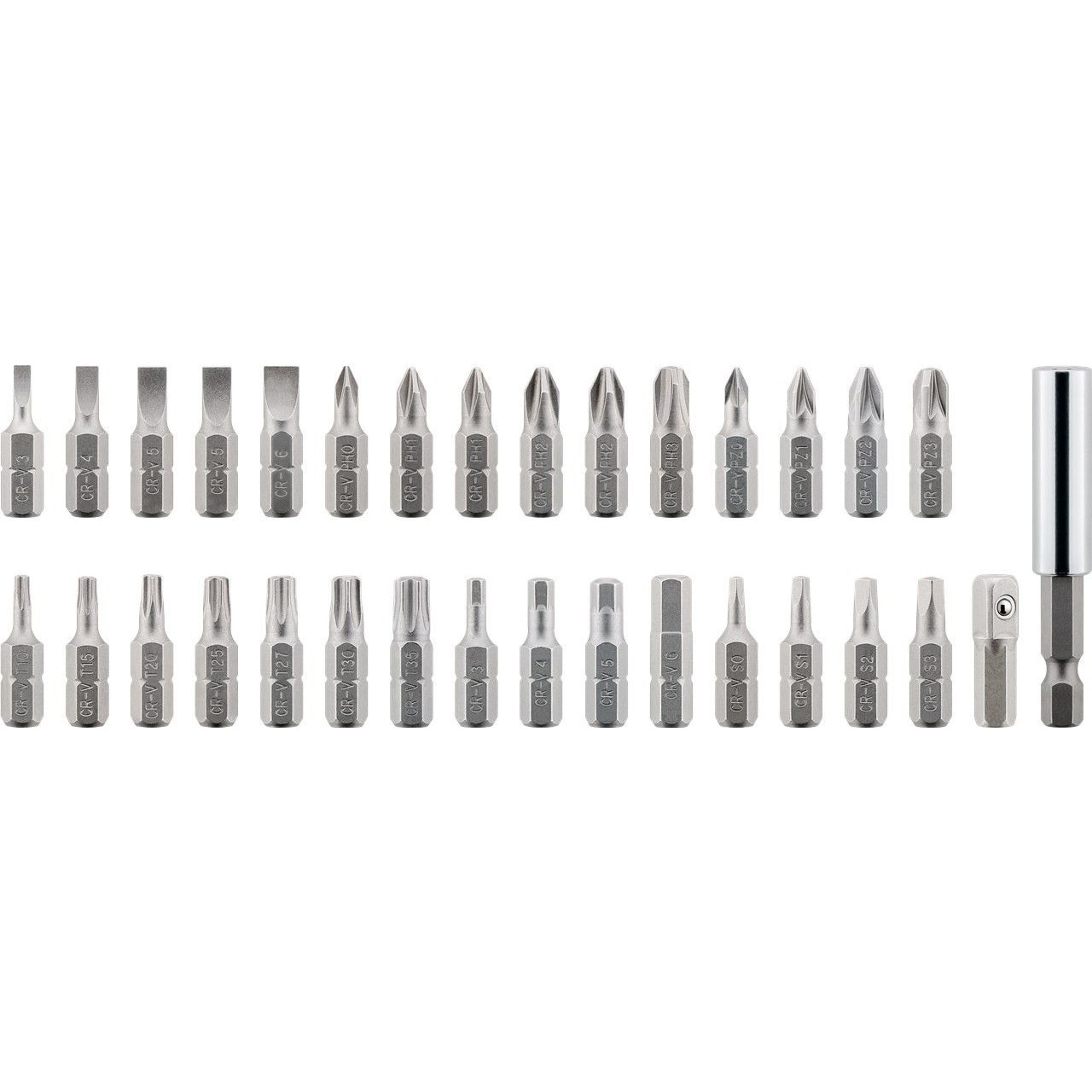 Set surubelnita Goobay cu 30 biti si 9 tubulare