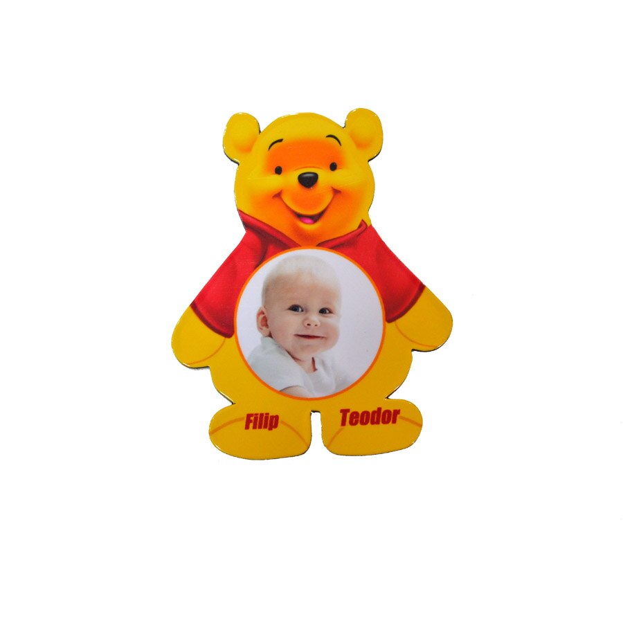 Magnet forma urs, 9x7 cm